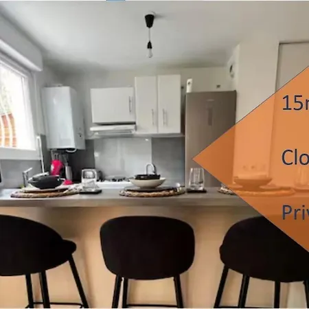 Apartment Appart Calme Avec Jardin Et Parking. 15mn De Paris