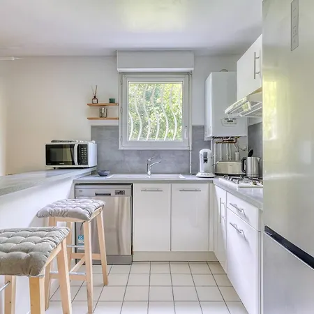 Apartamento Calme Avec Jardin Et Parking. 15mn De Paris Le Bourget