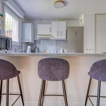 Apartment Calme Avec Jardin Et Parking. 15mn De Paris *